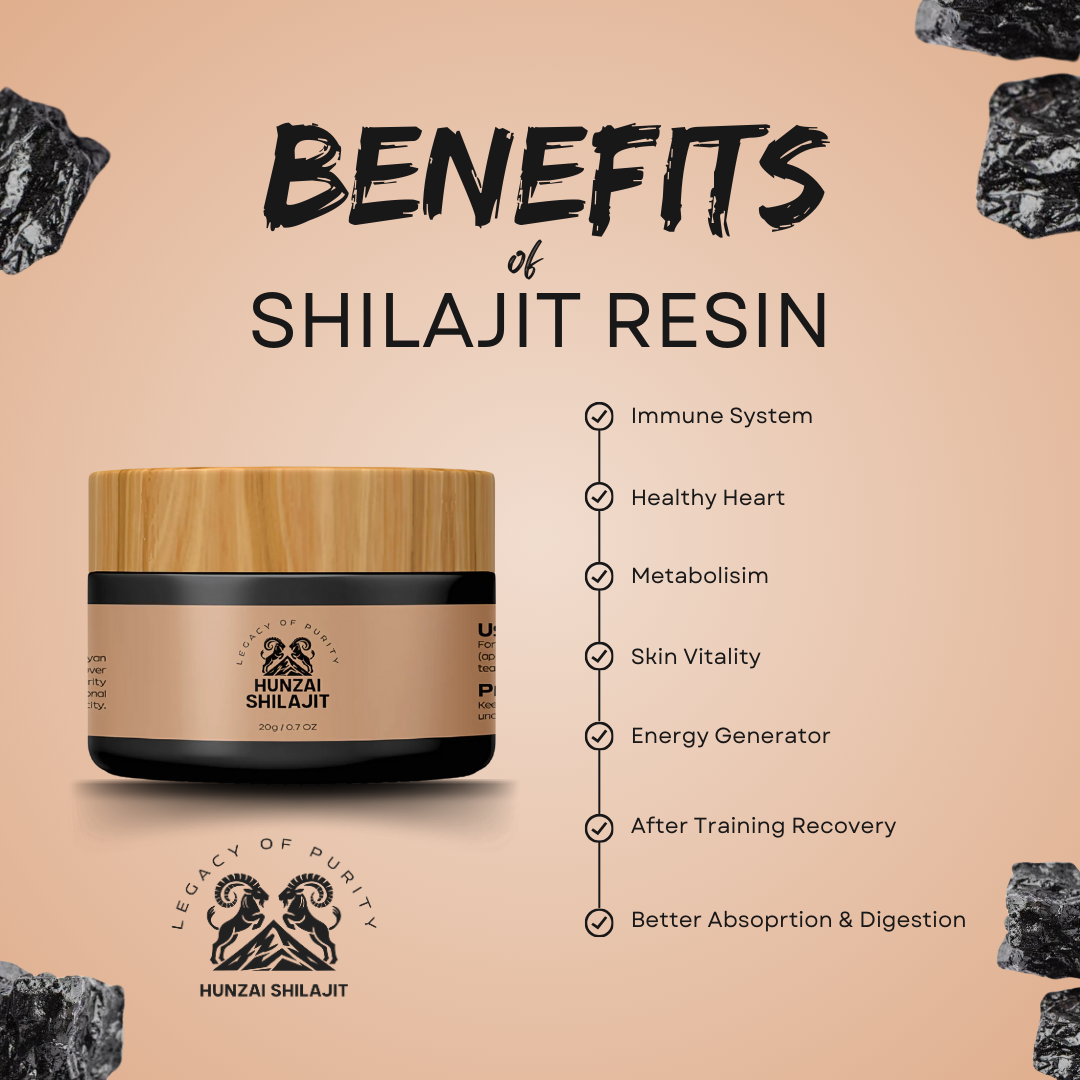 Premium Himalayan Hunzai Shilajit Resin